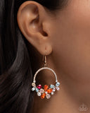 Bouquet Bliss - Multi Earrings - Paparazzi Accessories Earrings Bedazzle Me Pretty Mobile Fashion Boutique