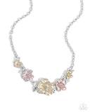 Bouquet Brilliance - Yellow Necklace - Paparazzi Accessories Necklace Bedazzle Me Pretty Mobile Fashion Boutique