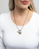 Boy Meets COWGIRL - Multi Necklace - Paparazzi Accessories Necklace Bedazzle Me Pretty Mobile Fashion Boutique