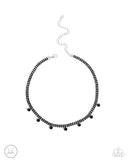 Breathtaking Backdrop - Blue Necklace - Paparazzi Accessories Necklace Bedazzle Me Pretty Mobile Fashion Boutique
