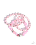 Breathtaking Beat - Pink Bracelet - Paparazzi Accessories Bracelet Bedazzle Me Pretty Mobile Fashion Boutique