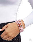 Breathtaking Beat - Pink Bracelet - Paparazzi Accessories Bracelet Bedazzle Me Pretty Mobile Fashion Boutique