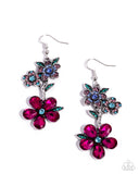 Breathtaking Bloom - Multi Earrings - Paparazzi Accessories Earrings Bedazzle Me Pretty Mobile Fashion Boutique