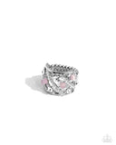 Bubbles for Brunch - Pink Ring - Paparazzi Accessories Ring Bedazzle Me Pretty Mobile Fashion Boutique