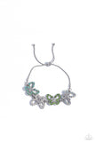 Butterfly Belonging - Green Bracelet - Paparazzi Accessories Bracelet Bedazzle Me Pretty Mobile Fashion Boutique