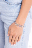 Butterfly Belonging - Purple Bracelet - Paparazzi Accessories Bracelet Bedazzle Me Pretty Mobile Fashion Boutique