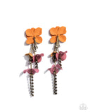 Capitol Chic - Multi Post Earrings - Paparazzi Accessories Post Earrings Bedazzle Me Pretty Mobile Fashion Boutique