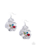 Capricious Crab - Red Earrings - Paparazzi Accessories Earrings Bedazzle Me Pretty Mobile Fashion Boutique