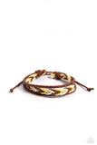 Catch My DRIFTER - Yellow Bracelet - Paparazzi Accessories Bracelet Bedazzle Me Pretty Mobile Fashion Boutique