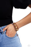 Catch My DRIFTER - Yellow Bracelet - Paparazzi Accessories Bracelet Bedazzle Me Pretty Mobile Fashion Boutique