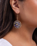 Cathedral Chic - Multi Earrings - Paparazzi Accessories Earrings Bedazzle Me Pretty Mobile Fashion Boutique