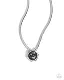 Celestial Catwalk - Black Necklace - Paparazzi Accessories Necklace Bedazzle Me Pretty Mobile Fashion Boutique