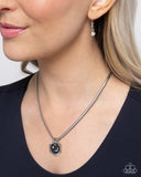 Celestial Catwalk - Black Necklace - Paparazzi Accessories Necklace Bedazzle Me Pretty Mobile Fashion Boutique