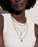 Celestial Craze - Multi Necklace - Paparazzi Accessories Necklace Bedazzle Me Pretty Mobile Fashion Boutique