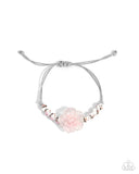 Ceramic Chic - Pink Bracelet - Paparazzi Accessories Bracelet Bedazzle Me Pretty Mobile Fashion Boutique