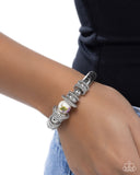Ceramic Combo - Purple Bracelet - Paparazzi Accessories Bracelet Bedazzle Me Pretty Mobile Fashion Boutique