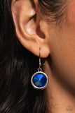 Cheers to Confidence - Blue Necklace - Paparazzi Accessories Necklace Bedazzle Me Pretty Mobile Fashion Boutique