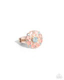Cheers to Perfection - Rose Gold Ring - Paparazzi Accessories Ring Bedazzle Me Pretty Mobile Fashion Boutique