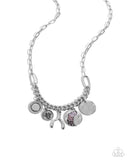 Chic Century - Purple Necklace - Paparazzi Accessories Necklace Bedazzle Me Pretty Mobile Fashion Boutique