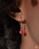 Chic Connection - Red Necklace - Paparazzi Accessories Necklace Bedazzle Me Pretty Mobile Fashion Boutique