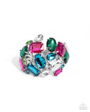 Chic Coronation - Multi Bracelet - Paparazzi Accessories Bracelet Bedazzle Me Pretty Mobile Fashion Boutique
