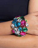 Chic Coronation - Multi Bracelet - Paparazzi Accessories Bracelet Bedazzle Me Pretty Mobile Fashion Boutique