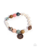 Chic Currency - Copper Bracelet - Paparazzi Accessories Bracelet Bedazzle Me Pretty Mobile Fashion Boutique