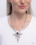 Cinematic Chic - Purple Necklace - Paparazzi Accessories Necklace Bedazzle Me Pretty Mobile Fashion Boutique