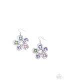 Circus Conservatory - Purple Earrings - Paparazzi Accessories Earrings Bedazzle Me Pretty Mobile Fashion Boutique