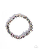 City Combination - Pink Mens Bracelet - Paparazzi Accessories Mens Bracelet Bedazzle Me Pretty Mobile Fashion Boutique