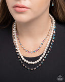Class Change - Multi Necklace - Paparazzi Accessories Necklace Bedazzle Me Pretty Mobile Fashion Boutique