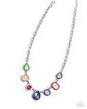 Classy Character - Red Necklace - Paparazzi Accessories Necklace Bedazzle Me Pretty Mobile Fashion Boutique
