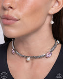 Classy Collectable - Pink Necklace - Paparazzi Accessories Necklace Bedazzle Me Pretty Mobile Fashion Boutique