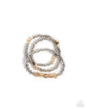 Coastal Celebration - Multi Bracelet - Paparazzi Accessories Bracelet Bedazzle Me Pretty Mobile Fashion Boutique