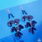 Coastal Century - Blue Earrings - Paparazzi Accessories Earrings Bedazzle Me Pretty Mobile Fashion Boutique