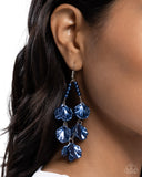 Coastal Century - Blue Earrings - Paparazzi Accessories Earrings Bedazzle Me Pretty Mobile Fashion Boutique