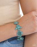 Coastal Shelf - Blue Complete Look  - Paparazzi Accessories Bedazzle Me Pretty Mobile Fashion Boutique