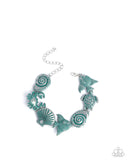 Coastal Shelf - Blue Complete Look  - Paparazzi Accessories Bedazzle Me Pretty Mobile Fashion Boutique