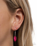 Colorful Citation - Pink Necklace - Paparazzi Accessories Necklace Bedazzle Me Pretty Mobile Fashion Boutique