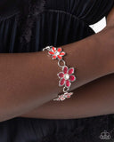 Compatibly Chic - Red Complete Look  - Paparazzi Accessories Bedazzle Me Pretty Mobile Fashion Boutique