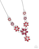 Compatibly Chic - Red Complete Look  - Paparazzi Accessories Bedazzle Me Pretty Mobile Fashion Boutique