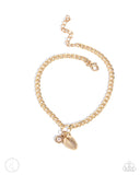 Conch Comeback - Pink Anklet - Paparazzi Accessories Anklet Bedazzle Me Pretty Mobile Fashion Boutique