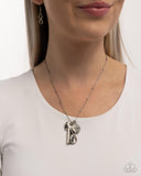 Confidence in Him - Blue Necklace - Paparazzi Accessories Necklace Bedazzle Me Pretty Mobile Fashion Boutique