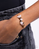 Conquering Canyon - Brown Bracelet - Paparazzi Accessories Bracelet Bedazzle Me Pretty Mobile Fashion Boutique