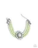 Conscious Chic - Green Complete Look  - Paparazzi Accessories Bedazzle Me Pretty Mobile Fashion Boutique