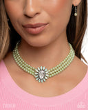 Conscious Chic - Green Complete Look  - Paparazzi Accessories Bedazzle Me Pretty Mobile Fashion Boutique