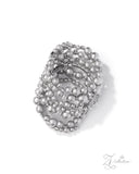 Contemplative Class - Silver - 2025 Zi Collection Bracelet  - Paparazzi Accessories Bedazzle Me Pretty Mobile Fashion Boutique