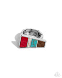 Contemporary Color - Multi Ring - Paparazzi Accessories Ring Bedazzle Me Pretty Mobile Fashion Boutique