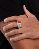 Contemporary Color - Multi Ring - Paparazzi Accessories Ring Bedazzle Me Pretty Mobile Fashion Boutique