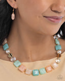 Continuous Cubes - Complete Look  - Paparazzi Accessories Bedazzle Me Pretty Mobile Fashion Boutique